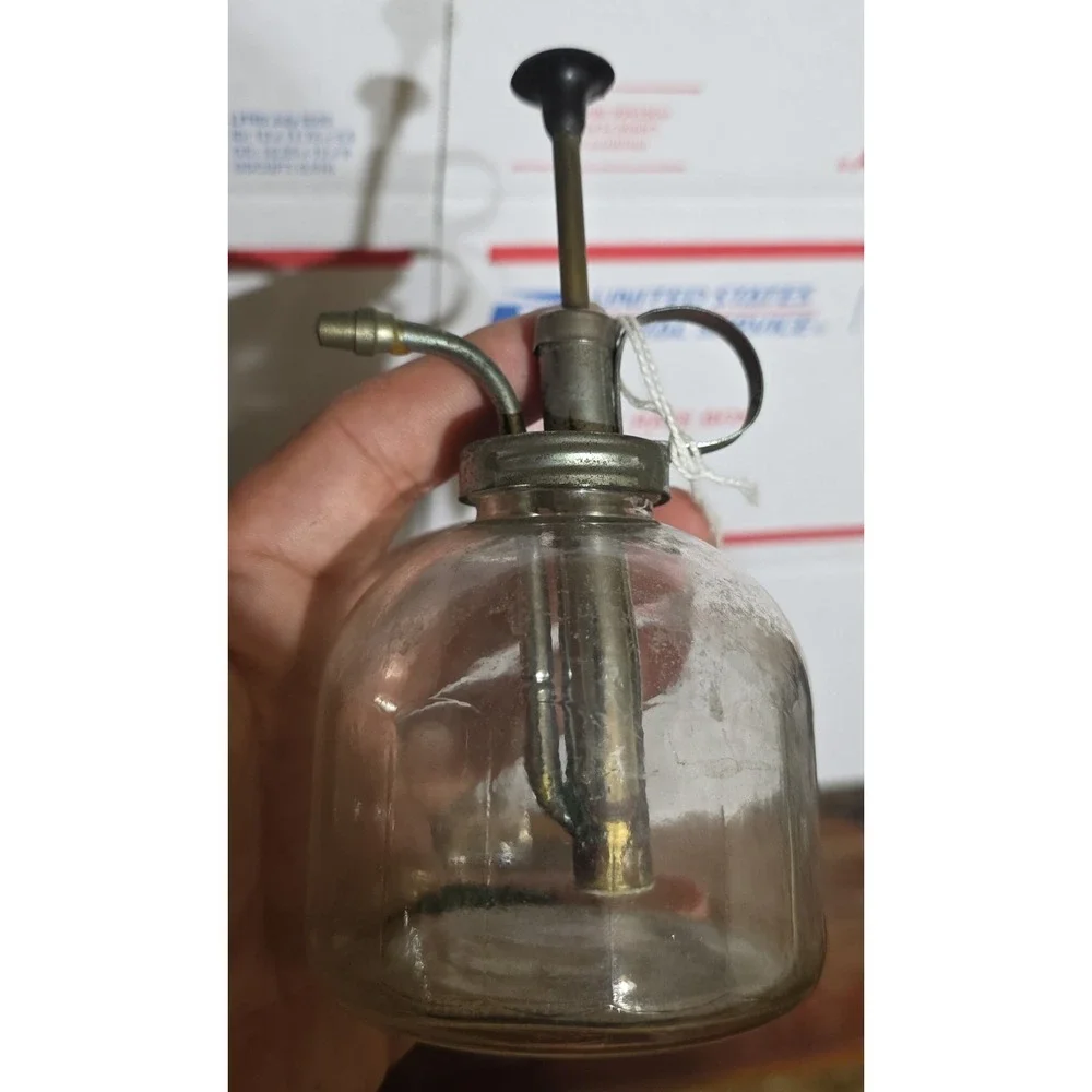 Glass Pyrex Baby Bottle + Old Black Pepper Coffee Spice Jar +‎ Spritzer
